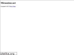 Sites similar to miruanime.net