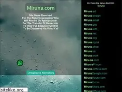 Sites similar to miruna.com
