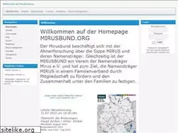 Sites similar to mirusbund.org