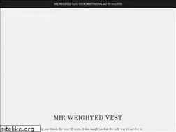 Sites similar to mirweightedvest.com