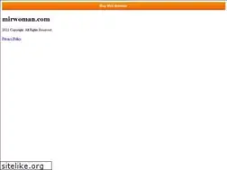 Sites similar to mirwoman.com