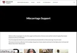 Sites similar to miscarriagesupport.org.nz