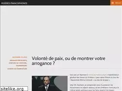 Sites similar to miseresfrancophones.wordpress.com