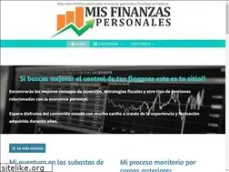 Sites similar to misfinanzaspersonales.net