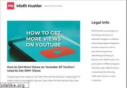 Sites similar to misfithustler.com