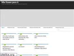 Sites similar to misfrasesparati.com