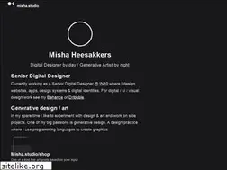 Sites similar to misha.studio
