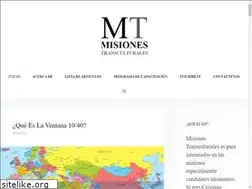Sites similar to misionestransculturales.org