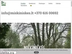Sites similar to miskiniskes.lt