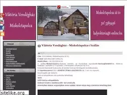 Sites similar to miskolctapolca-szallas.hu