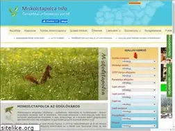 Sites similar to miskolctapolca.mzy.hu