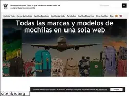 Sites similar to mismochilas.com