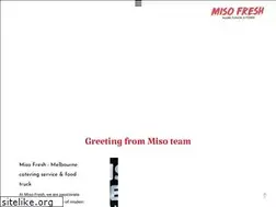 Sites similar to misofresh.com.au