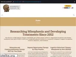 Sites similar to misophoniainstitute.org