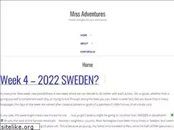 Sites similar to miss-adventure.com