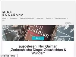 Sites similar to miss-booleana.de