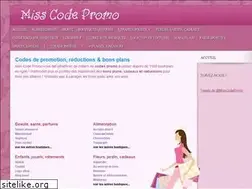 Sites similar to miss-code-promo.com