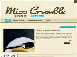 Sites similar to miss-crumble.fr