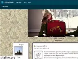Sites similar to miss-kiv.livejournal.com