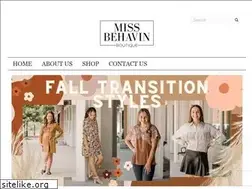 Sites similar to missbehavinss.com