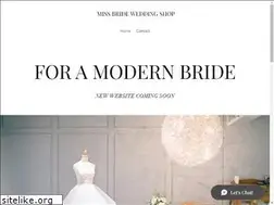 Sites similar to missbrideweddingshop.com