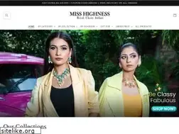 Sites similar to misshighness.com