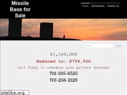 Sites similar to missilebaseforsale.com