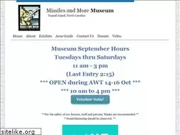 Sites similar to missilesandmoremuseum.org
