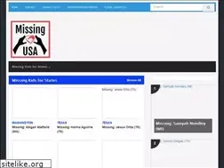 Sites similar to missing-usa.com