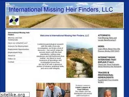 Sites similar to missingheirfinders.com