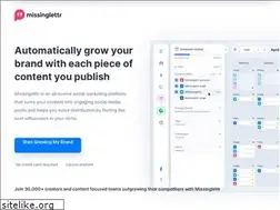 Sites similar to missinglettr.com