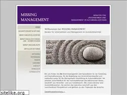 Sites similar to missingmanagement.com