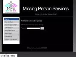 Sites similar to missingpersonservices.com
