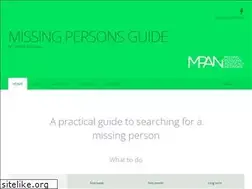 Sites similar to missingpersonsguide.com