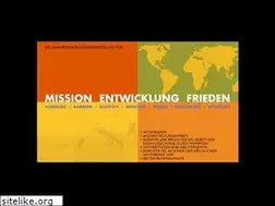 Sites similar to mission-entwicklung-frieden.de