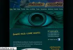 Sites similar to mission-possible-band.de