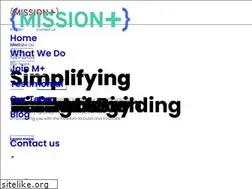 Sites similar to mission.plus