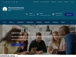 Sites similar to missional.university