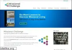 Sites similar to missionalchallenge.com