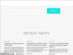 Sites similar to missionanddata.com