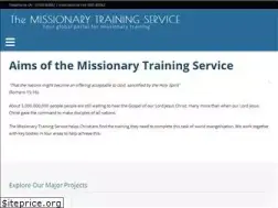 Sites similar to missionarytraining.org