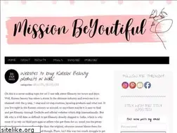 Sites similar to missionbeyoutifulblogg.com