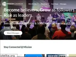 Sites similar to missionchurch.org