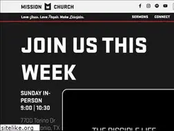 Sites similar to missionchurchsa.org