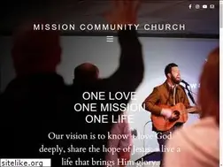 Sites similar to missioncommunitychurch.live
