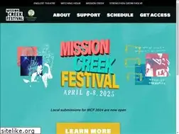 Sites similar to missioncreekfestival.com