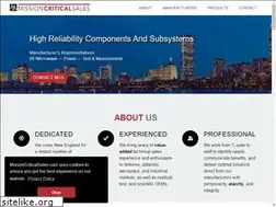 Sites similar to missioncriticalsales.com