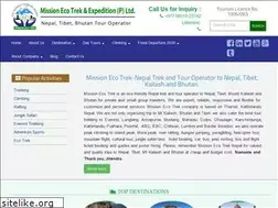 Sites similar to missionecotrek.com