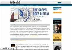 Sites similar to missionfrontiers.org