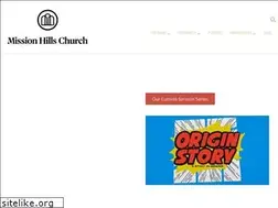 Sites similar to missionhillschurch.org